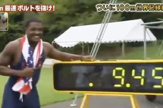 Gatlin batte record Bolt, ma con ...ventilatori alle spalle