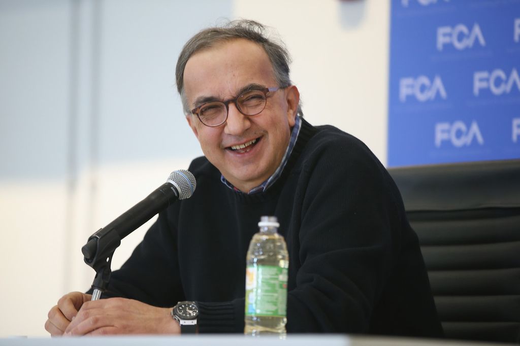 &nbsp;Sergio Marchionne, presidente di Fca e Ferrari