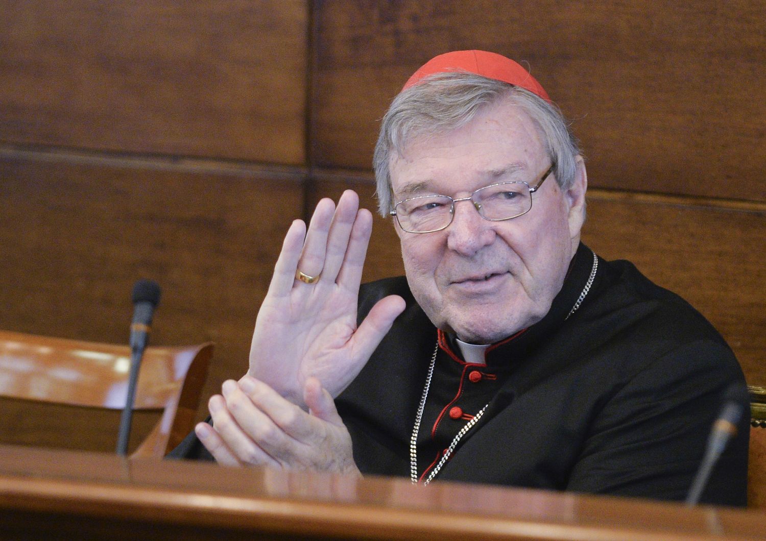 CARDINALE GEORGE PELL (Imagoeconomica)&nbsp;