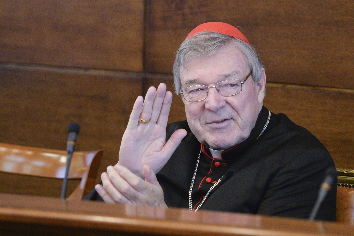 CARDINALE GEORGE PELL (Imagoeconomica)&nbsp;