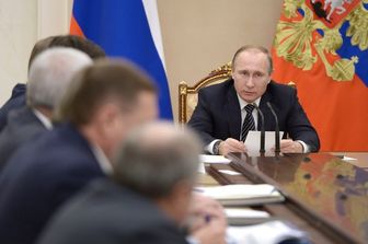 &nbsp;Mosca Putin riunione petrolio - afp