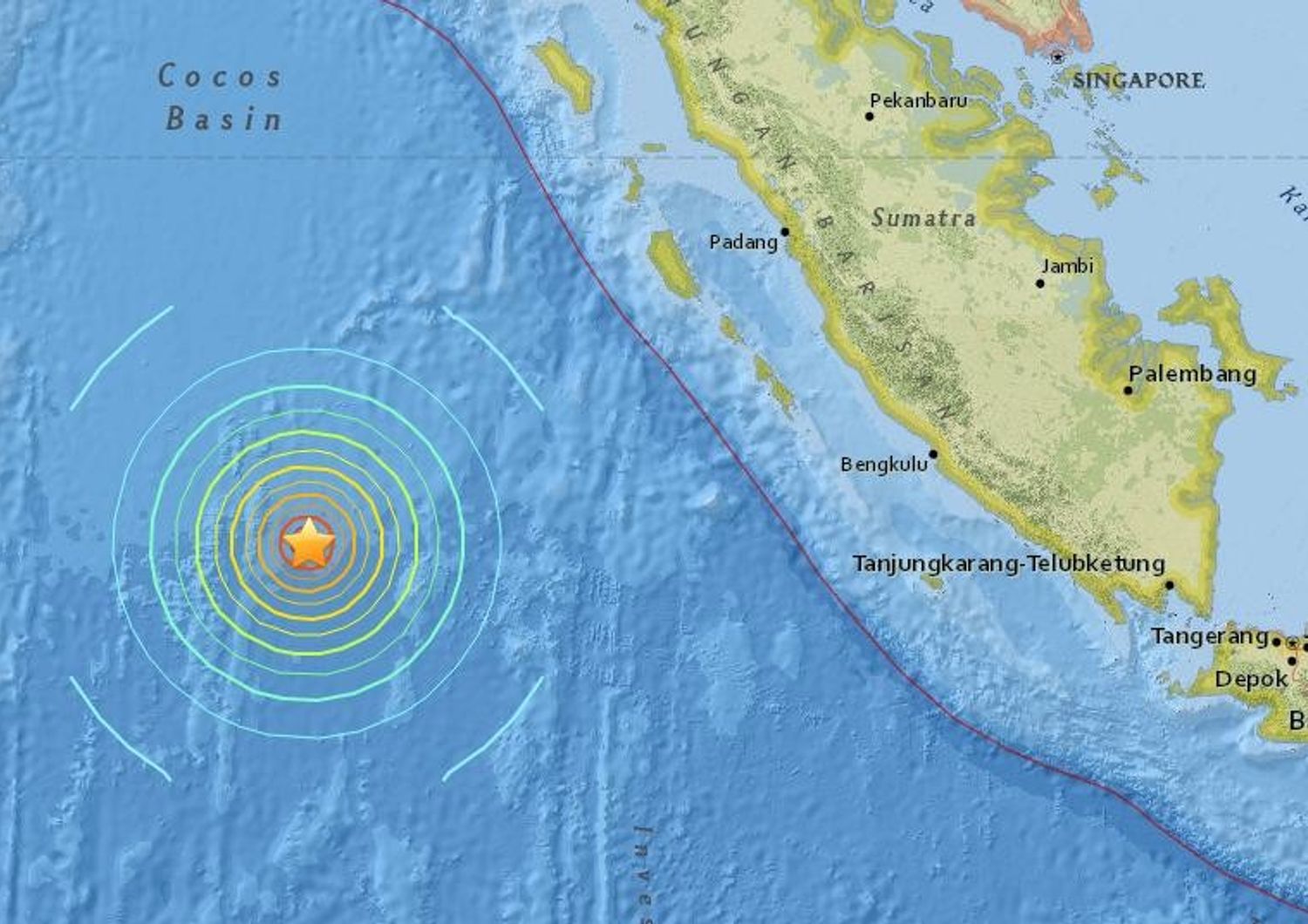Forte terremoto in Indonesia