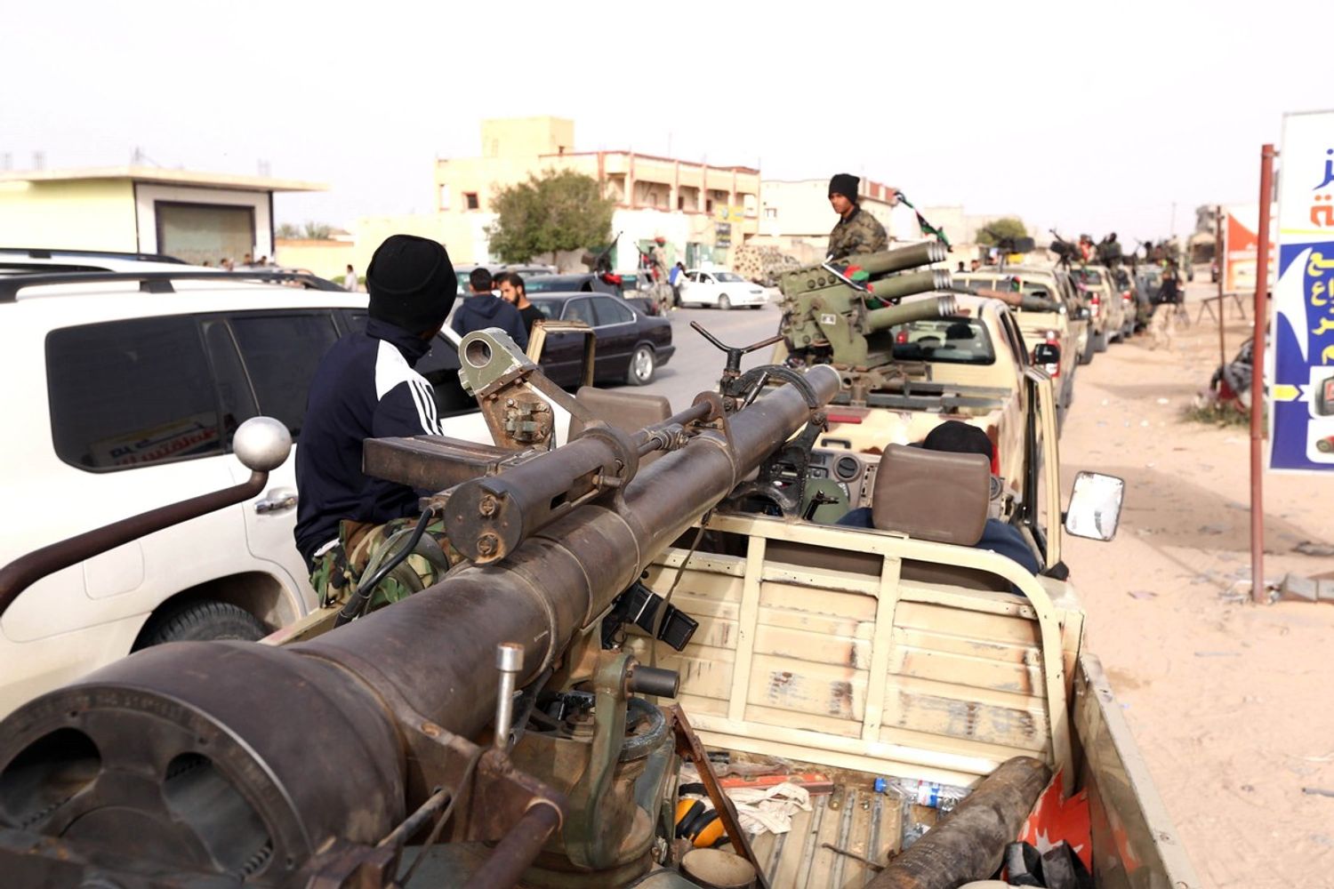 forze sicurezza Libia (afp)&nbsp;