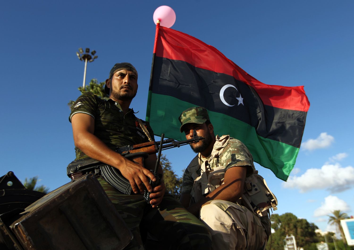 Libia truppe Khalifa Haftar (Afp)