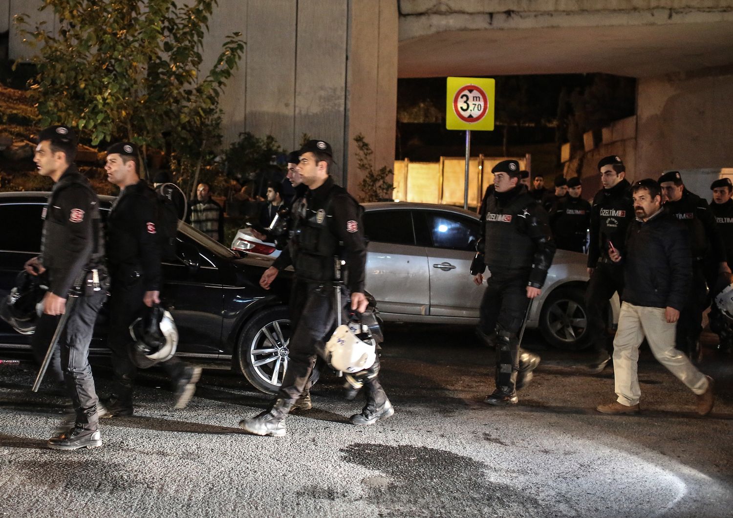 &nbsp;Turchia poliziotti turchi polizia turca attacco stazione di polizia ad Istanbul sobborgo di Bayrampa?a - afp