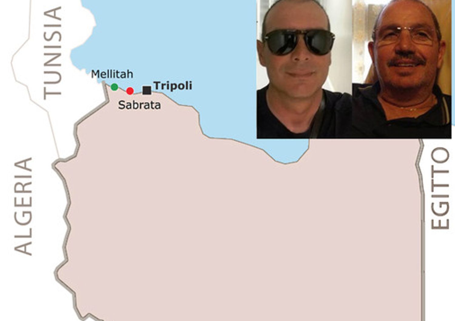 &nbsp;Fausto Piano e Salvatore Failla tecnici Bonatti rapiti e uccisi in Libia