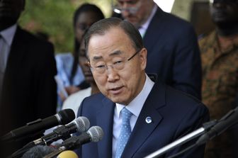 Ban Ki-moon segretario generale Onu (afp)&nbsp;