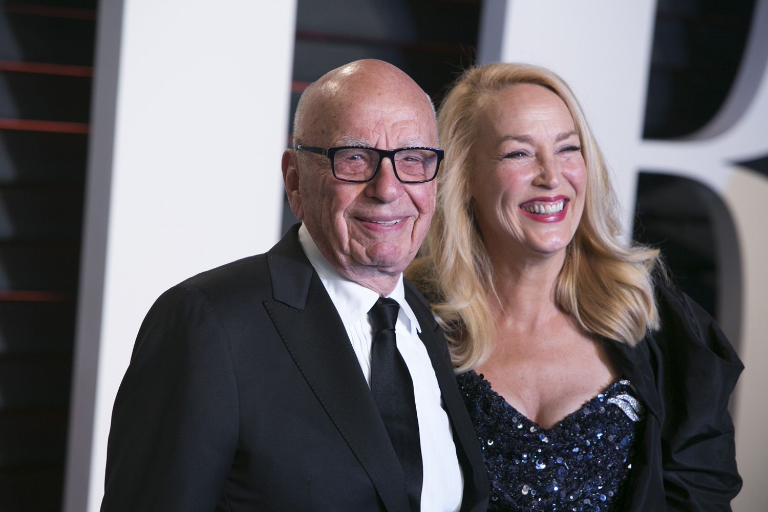 &nbsp;Matrimonio Jerry Hall e Rupert Murdoch sposi - afp