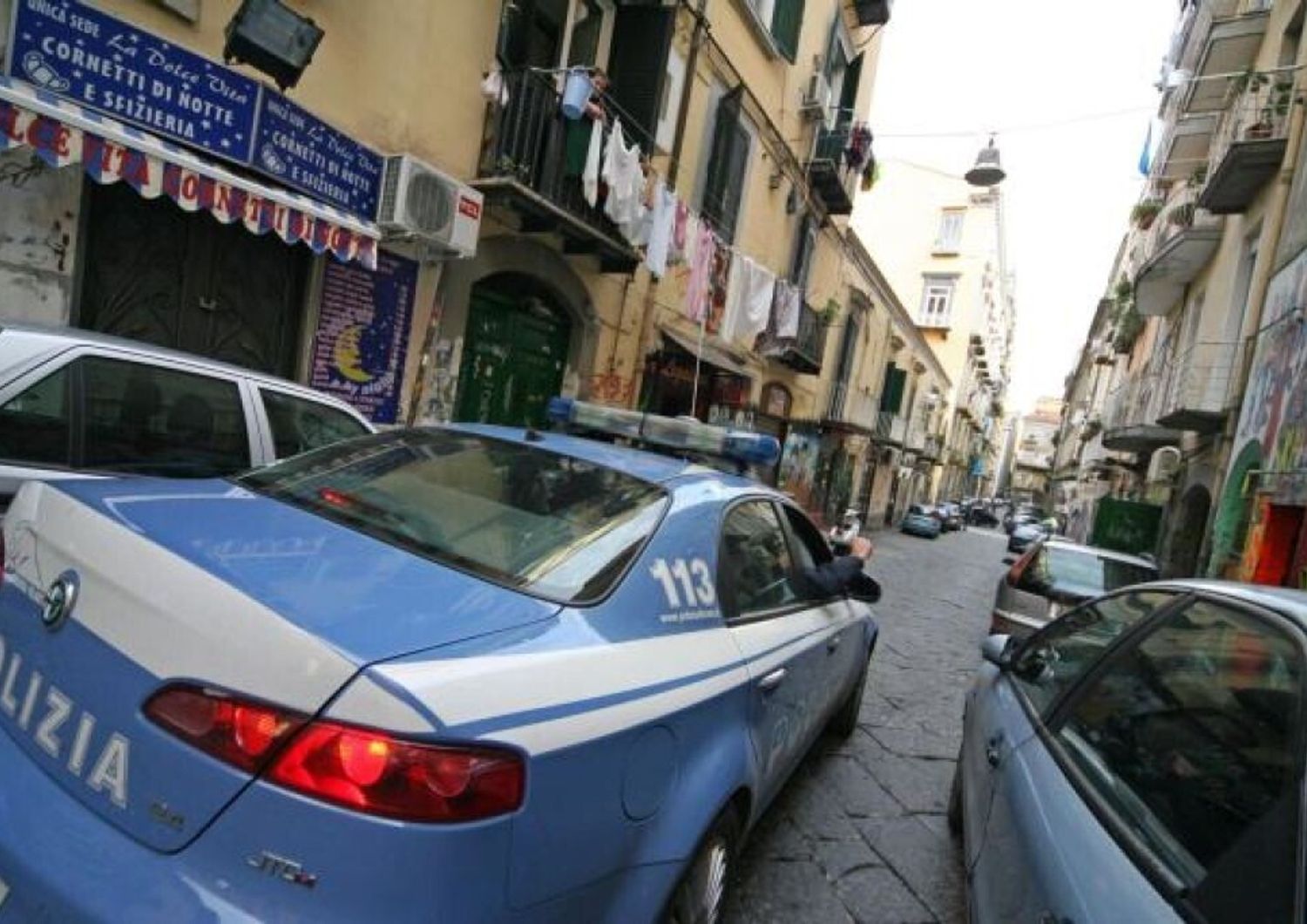 Polizia a Napoli