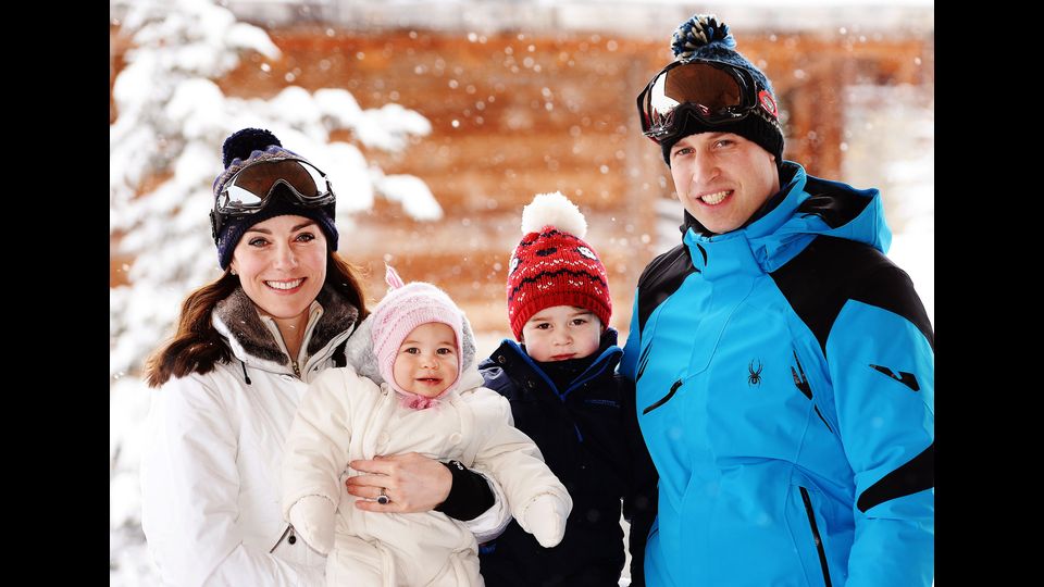 &nbsp;William e Kate, vacanze sulla neve in Francia&nbsp;