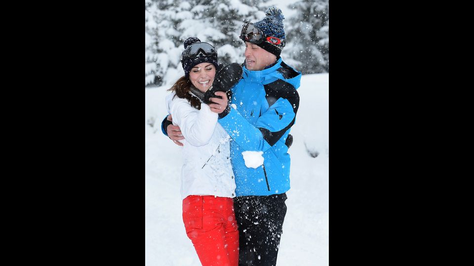 William e Kate, vacanze sulla neve in Francia&nbsp;