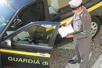 Una pattuglia della Guardia di finanza