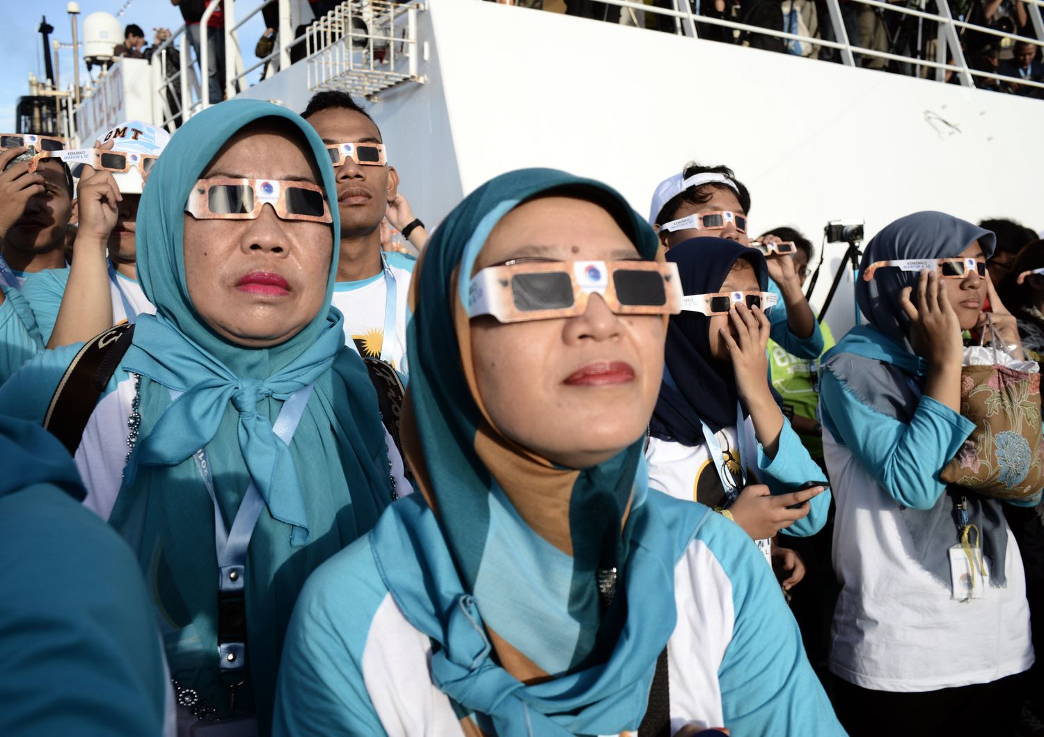&nbsp;Indonesia eclissi sole totale (Afp)