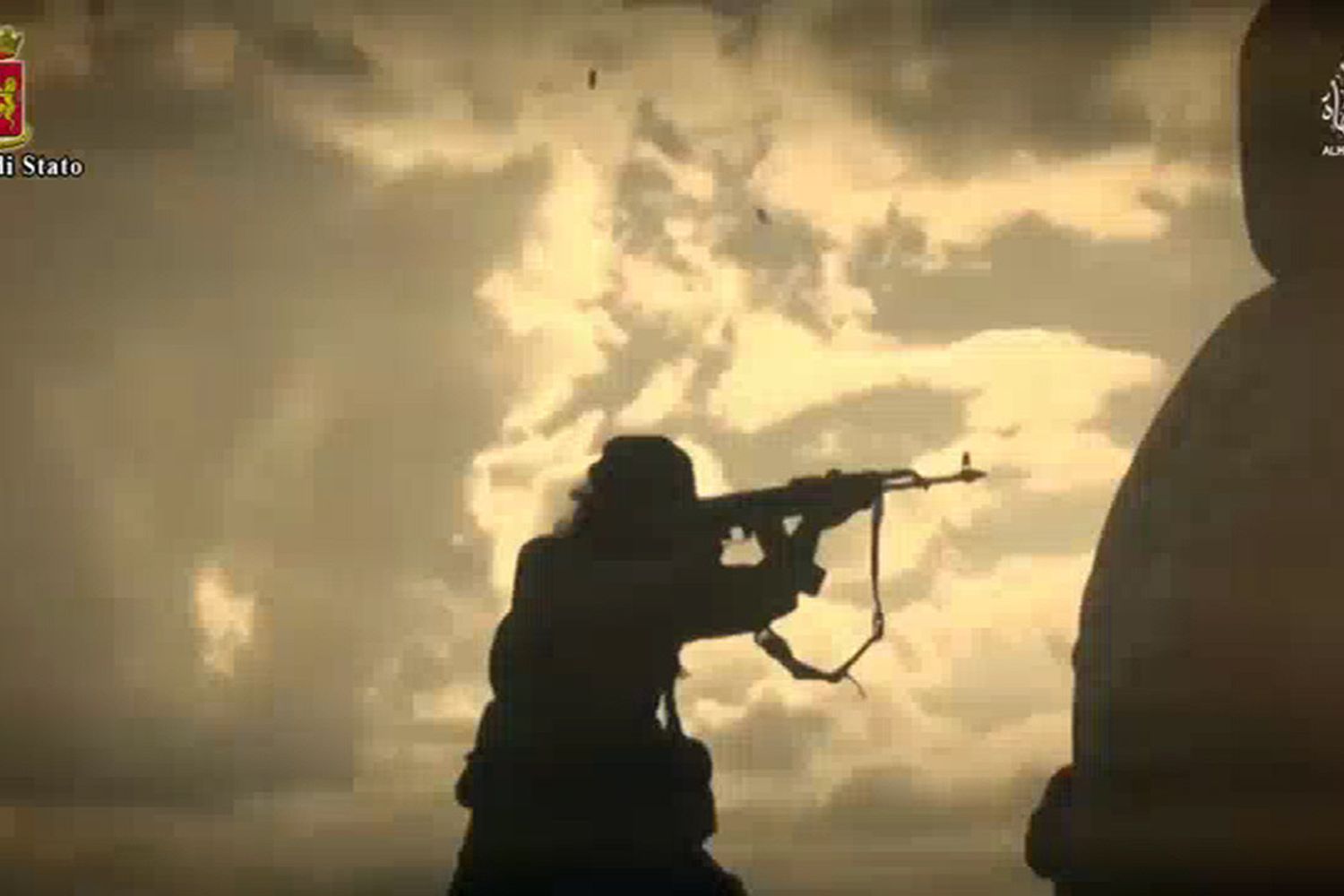 &nbsp; Immagini video Jihadista terrorista somalo arrestato a Campobasso