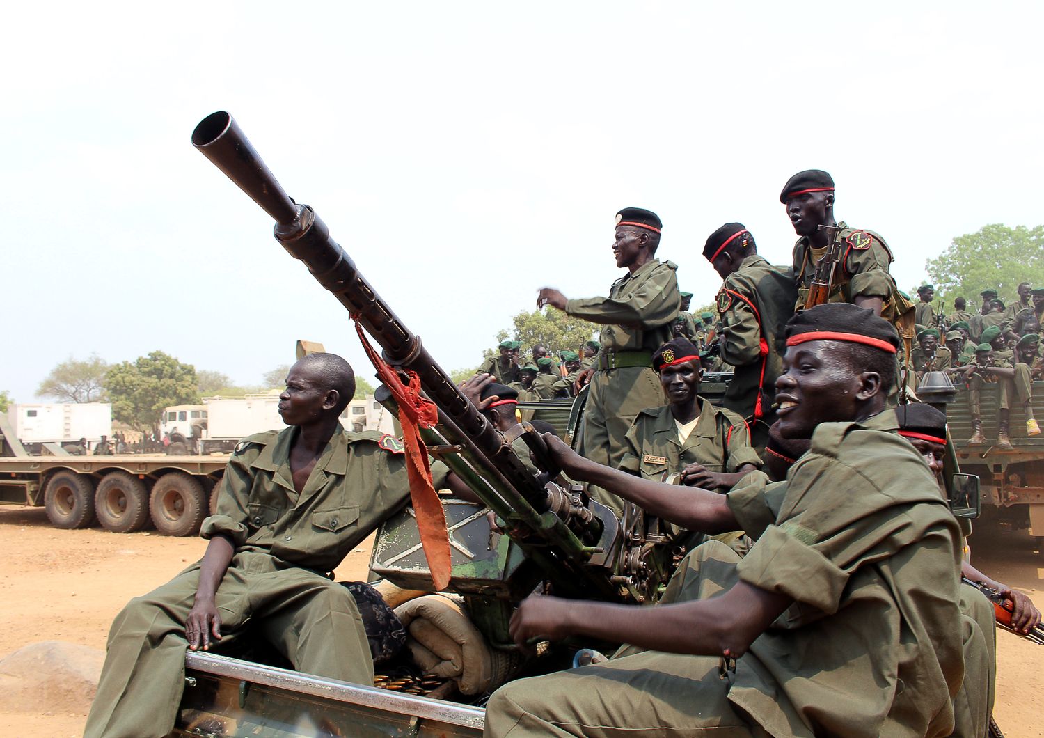 militari Sud Sudan (Afp)&nbsp;