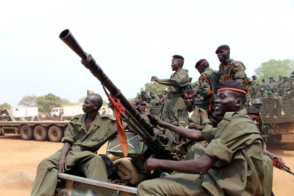 militari Sud Sudan (Afp)&nbsp;