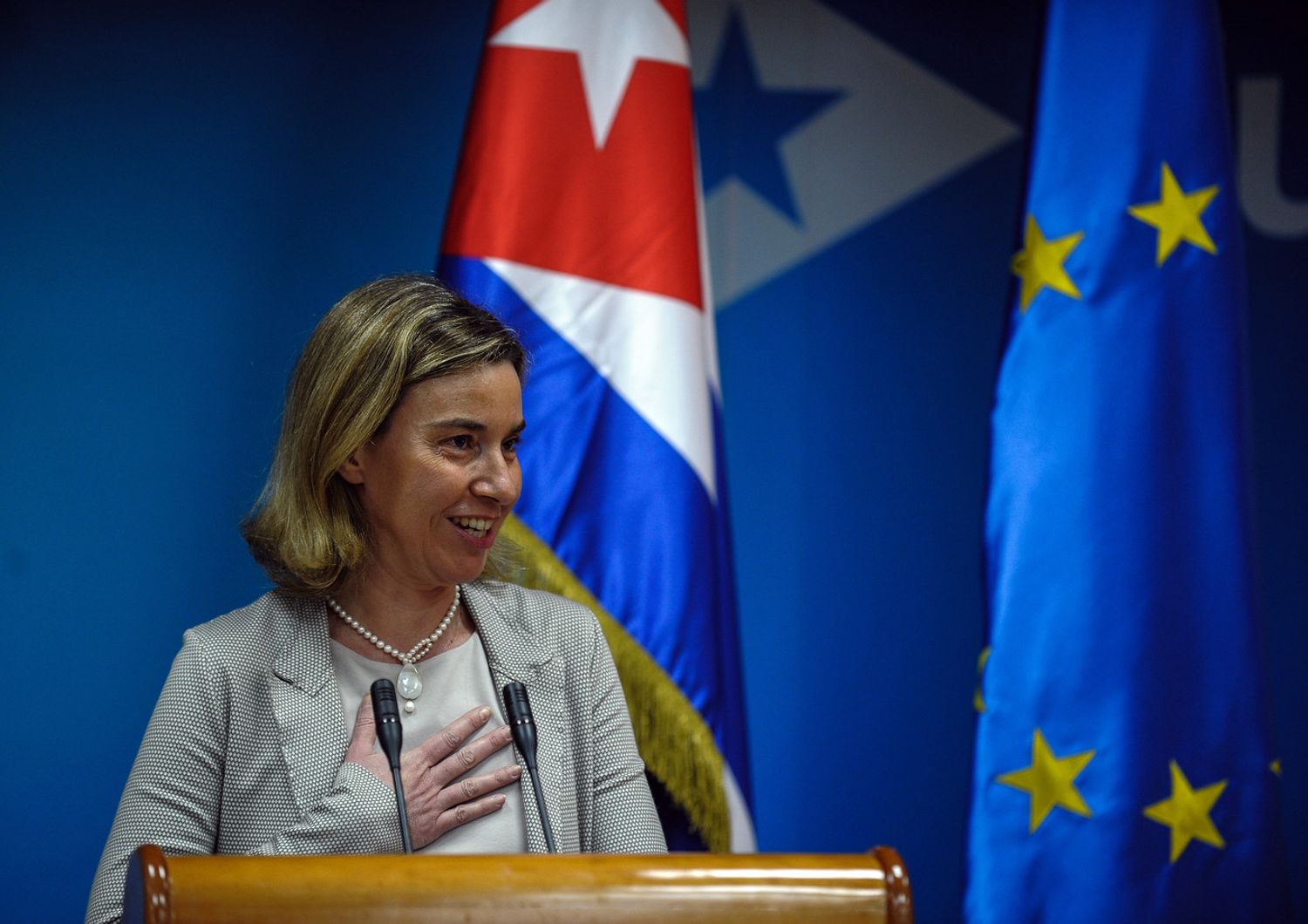 &nbsp;Ue Cuba Federica Mogherini - afp