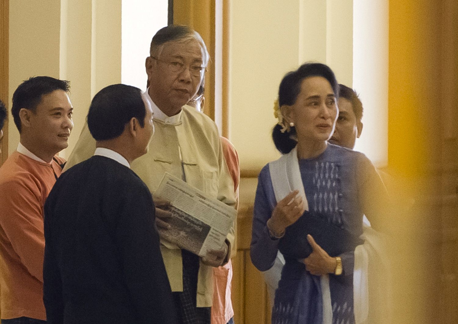 Htin Kyaw e Suu Kyi