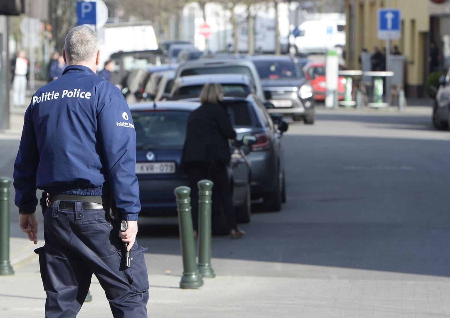 Sparatoria a Bruxelles durante perquisizioni su strage Parigi&nbsp;(foto Afp)