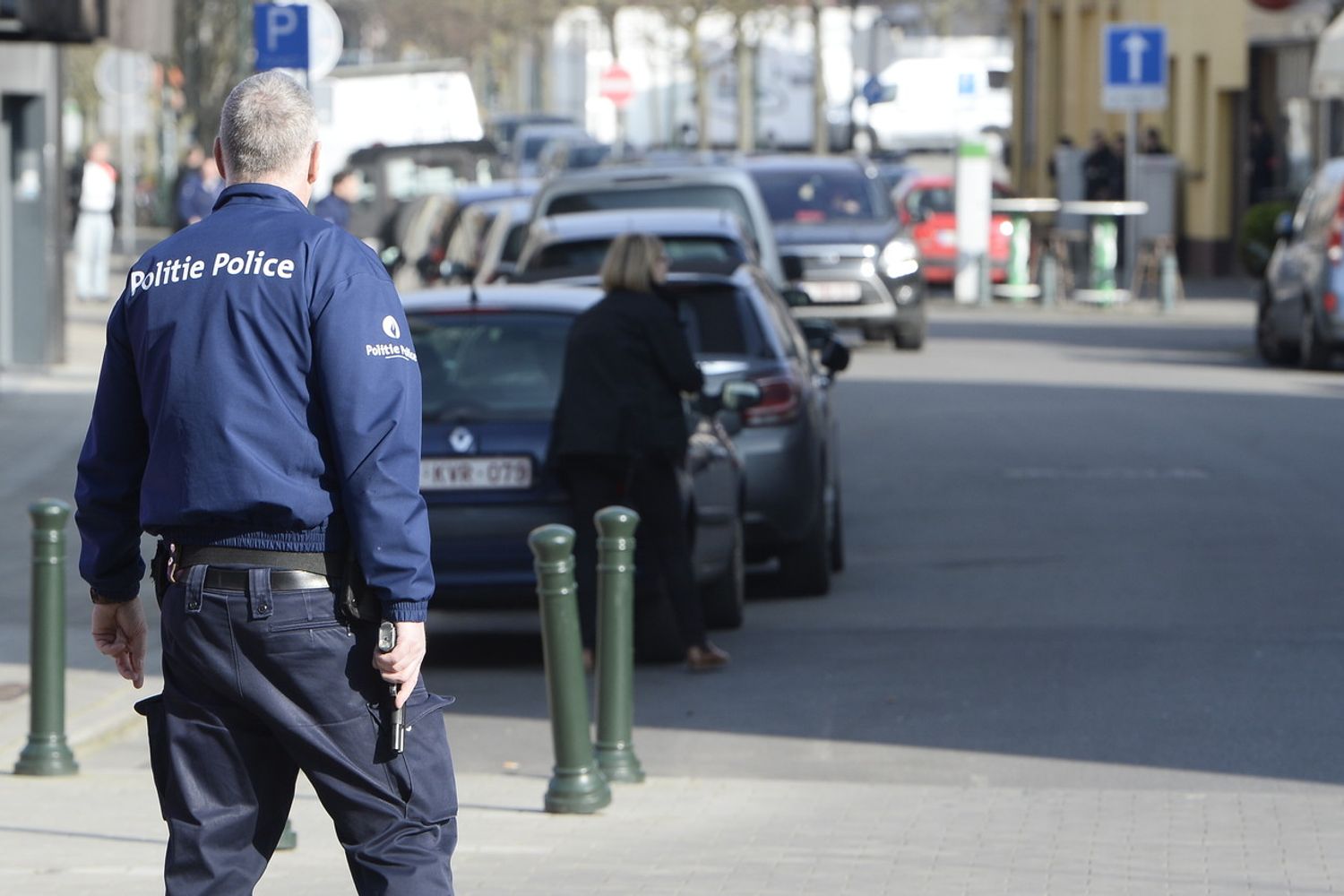 Sparatoria a Bruxelles durante perquisizioni su strage Parigi&nbsp;(foto Afp)