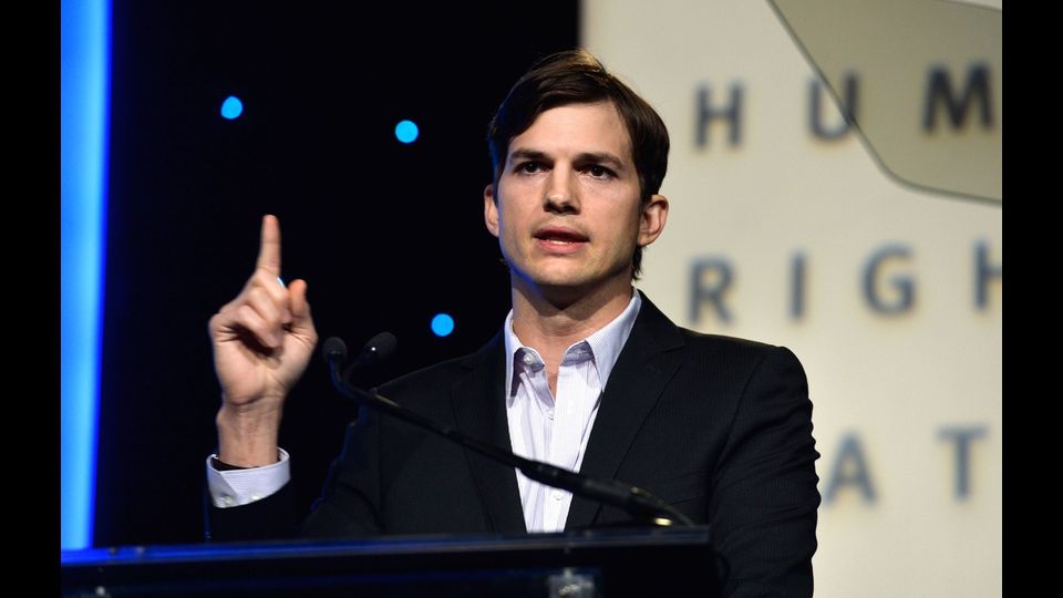 L'attore Ashton Kutcher (Afp)&nbsp;