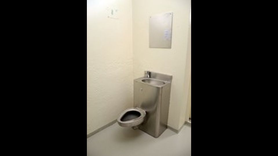 servizi igienici della prigione di Ila (Afp)&nbsp;
