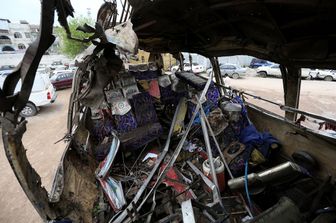 attentato autobus Pakistan (afp)&nbsp;