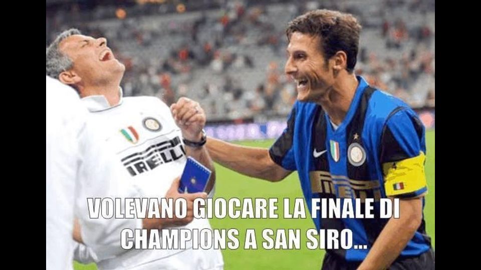 La sconfitta di ieri della Juventus all'Allianz Arena ha scatenato gli sberleffi verso i tifosi bianconeri e innescato le repliche. 'Coinvolto' suo malgrado anche Giovanni Trapattoni, mitico allenatore dei bianconeri ma anche il tecnico che ha creato il nuovo Bayern Monaco. Ecco una selezione di immagini pubblicate sui sociale network
