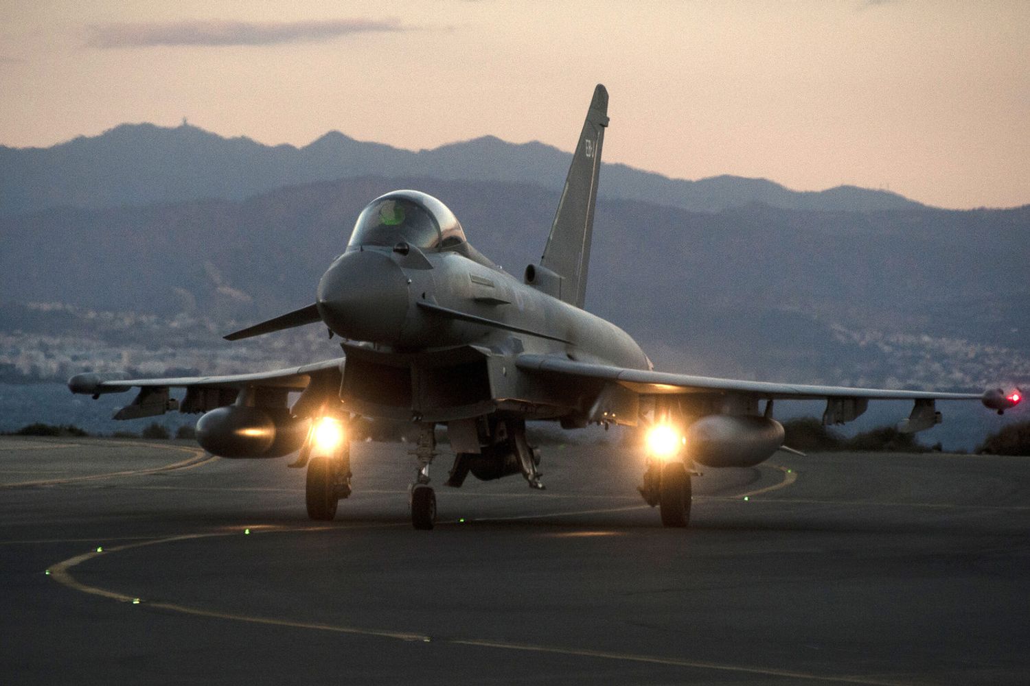 &nbsp;Eurofighters typhoon - afp