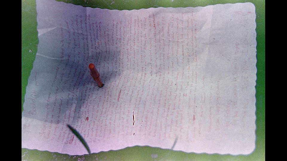 &nbsp;La lettera all'amico immaginario di infanzia lasciata come biglietto d'addio