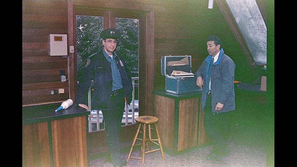 &nbsp;I primi investigatori arrivati sul luogo della tragedia