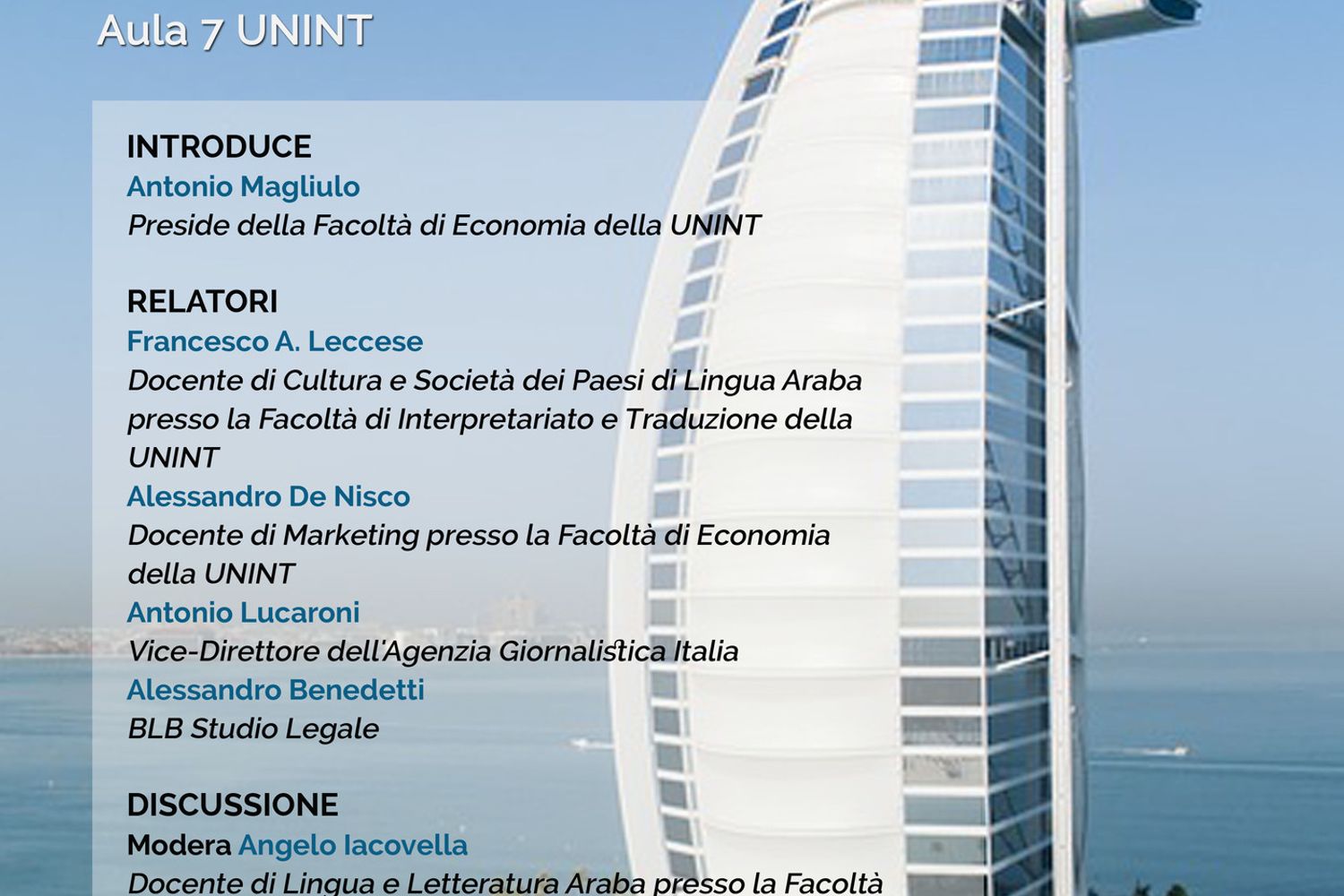 Locandina Emirati focu Medio Oriente