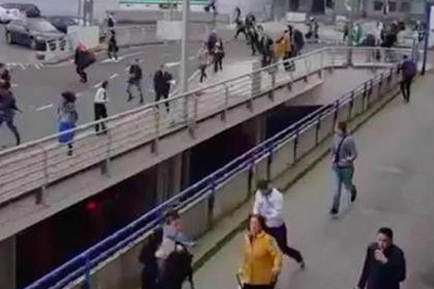 attentato aeroporto Bruxelles (da twitter)&nbsp;