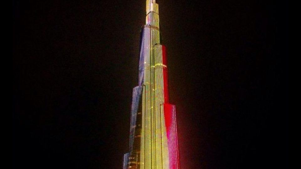 Da Parigi a Roma i monumenti illuminati per Bruxelles