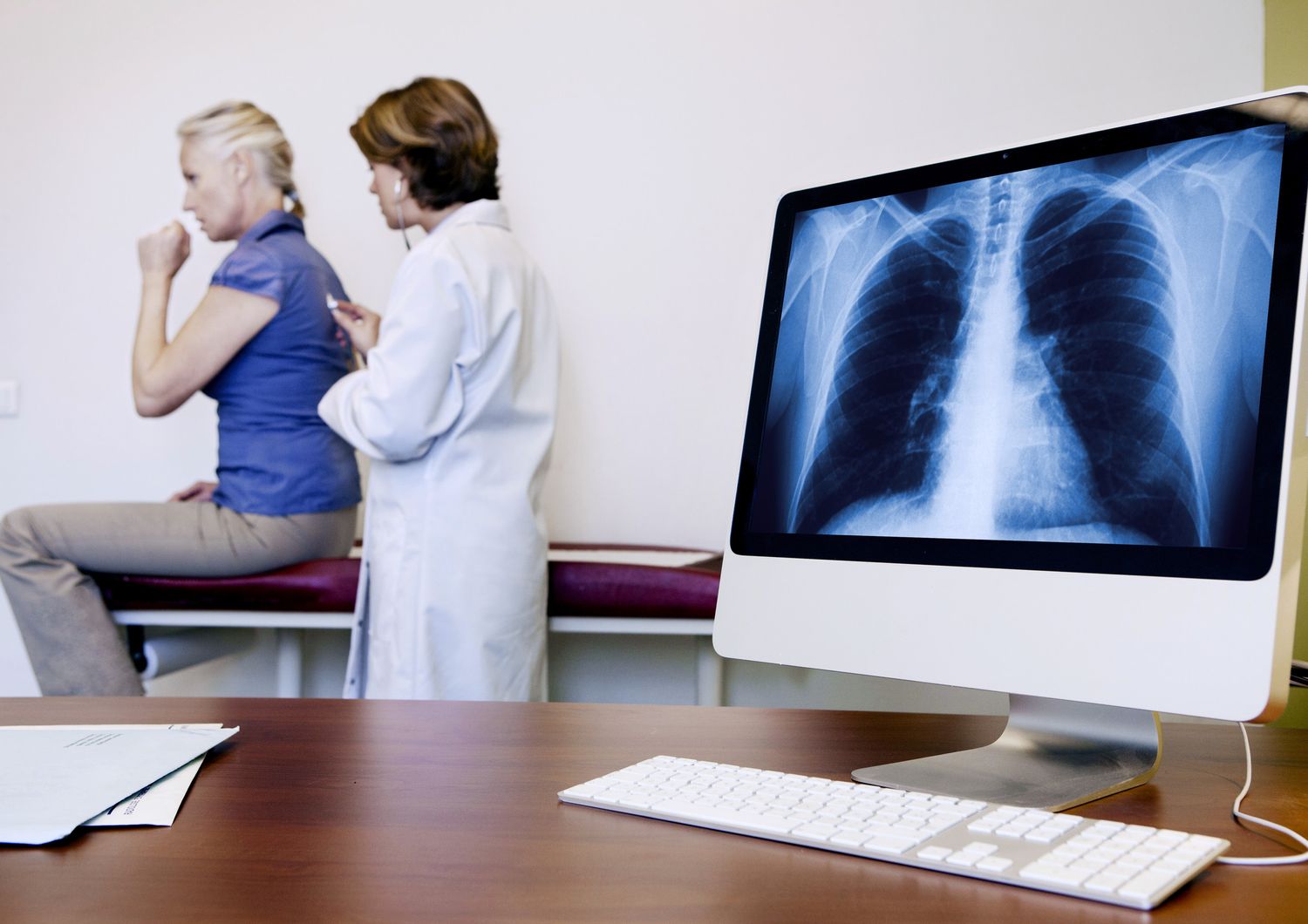 tossire tubercolosi tbc polmoni visita medica medico medicina (Afp)&nbsp;