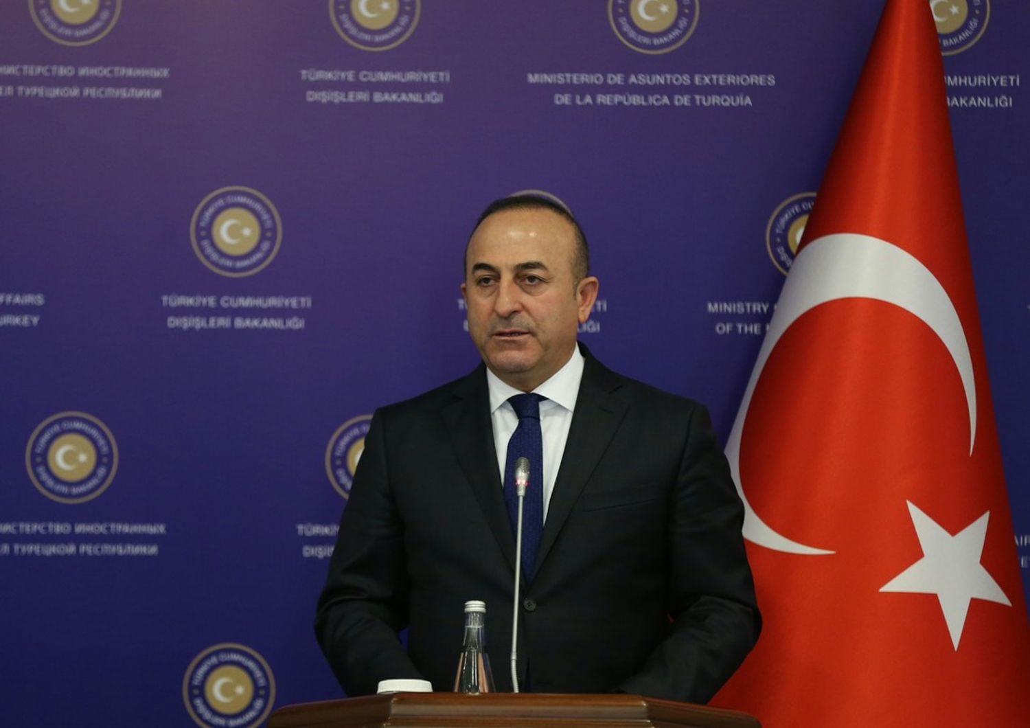 &nbsp;Turchia ministro degli esteri&nbsp;Mevlut Cavusoglu - afp