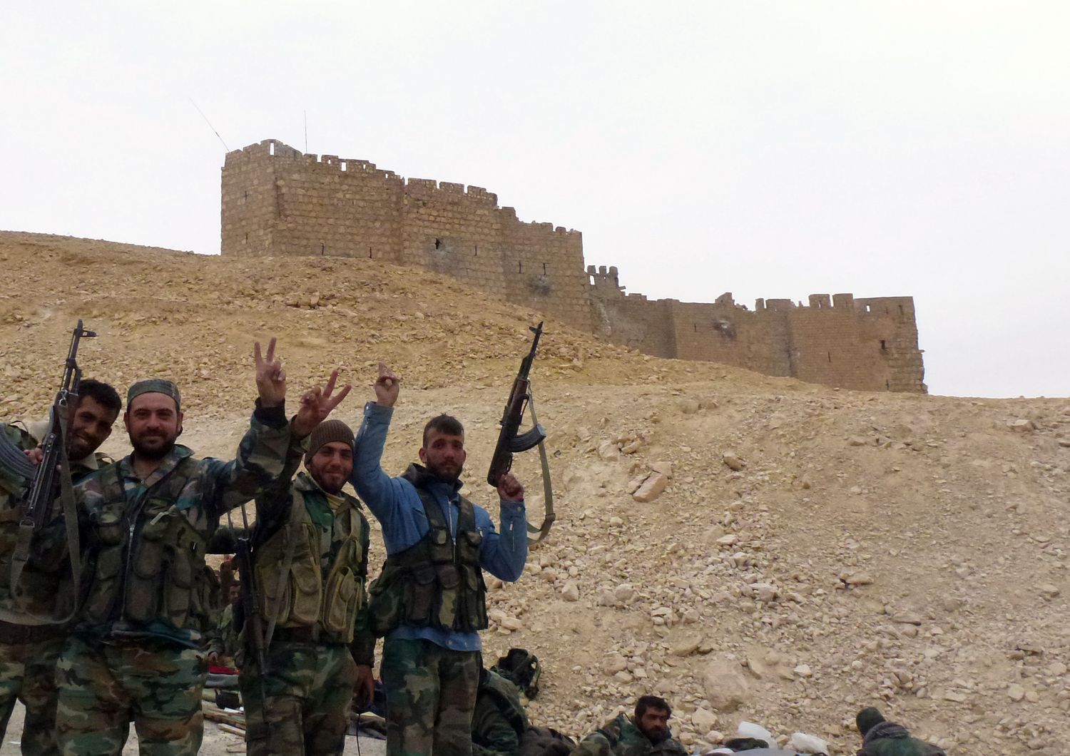 &nbsp; Siria esercito Palmira strappata all'Isis - afp