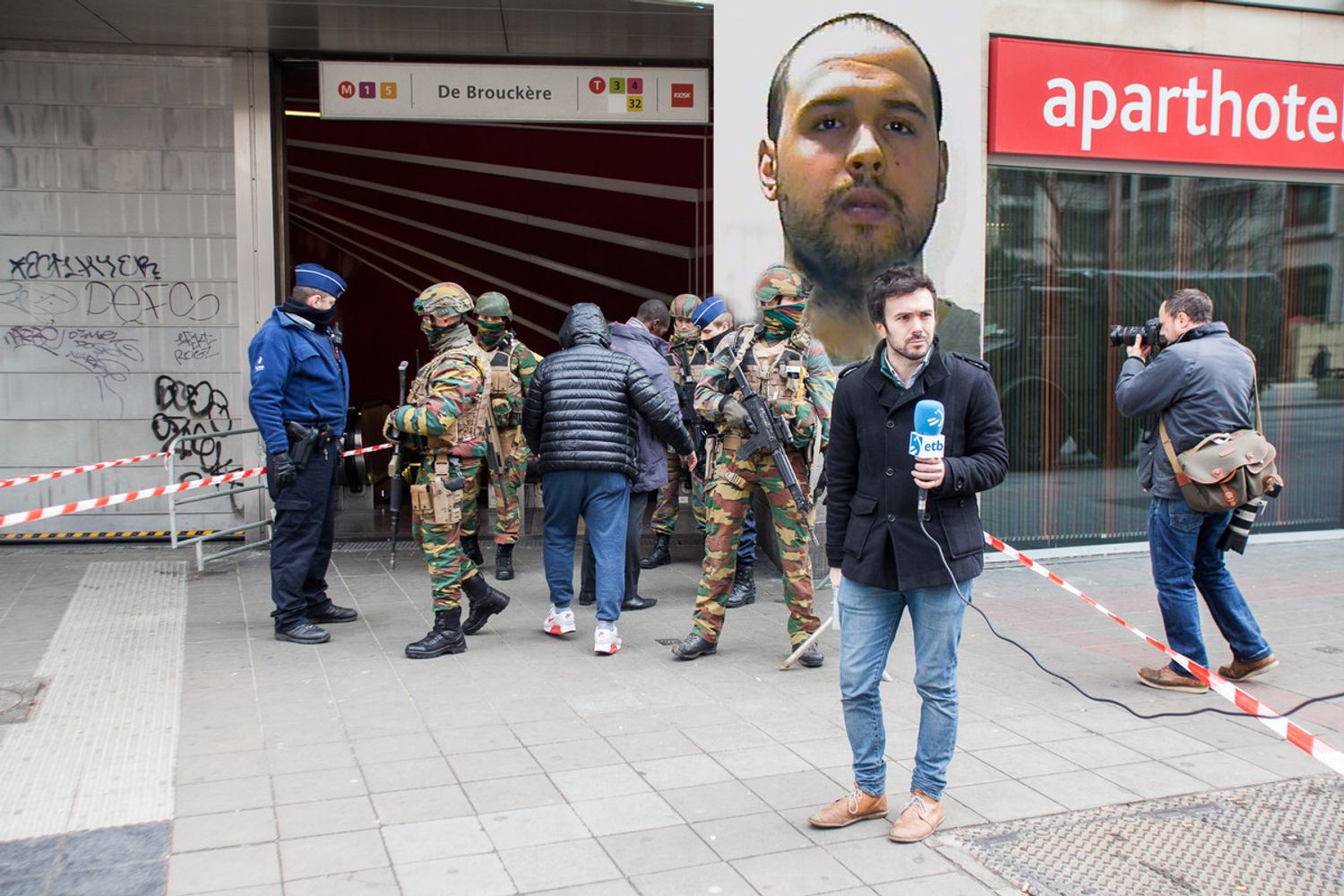 metropolitana Bruxelles  Khalid El Bakraoui (afp)&nbsp;
