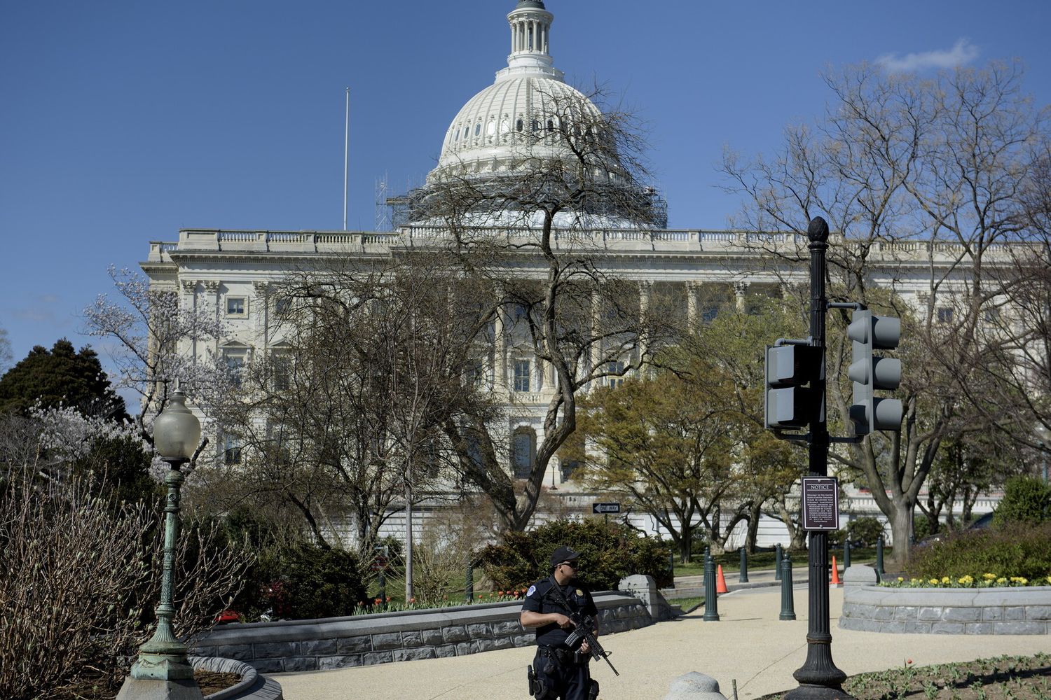 &nbsp;Washington Capitol Hill campidoglio sparatoria - afp