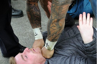 &nbsp;Salford - Rissa sugli spalti