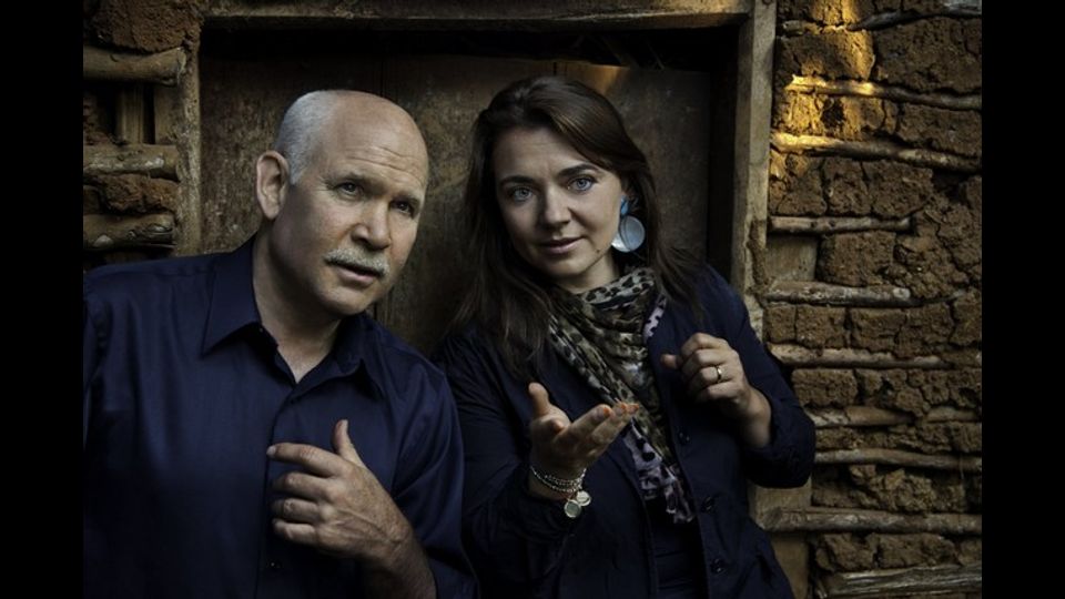 Steve McCurry e Francesca Lavazza