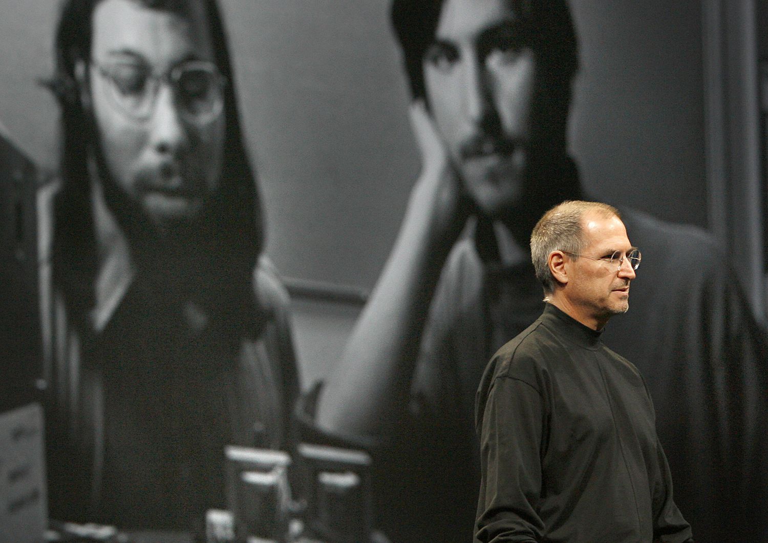 &nbsp;&nbsp;Steve Jobs &nbsp;Steve Wozniak Apple Computer - afp