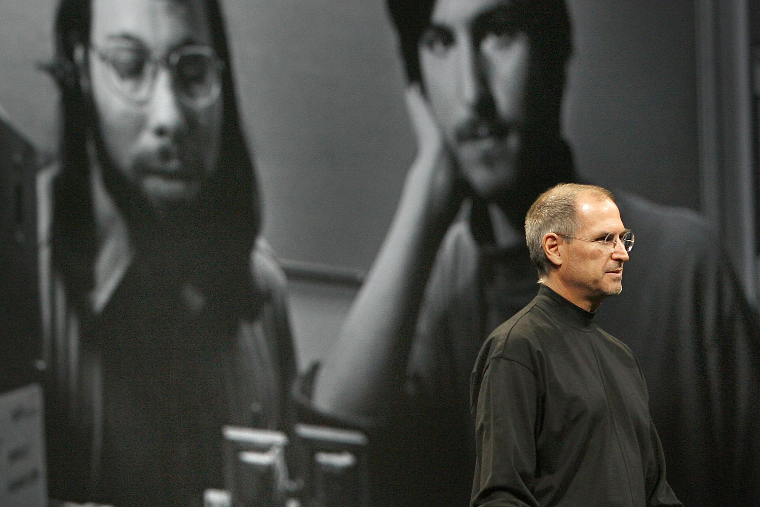 &nbsp;&nbsp;Steve Jobs &nbsp;Steve Wozniak Apple Computer - afp