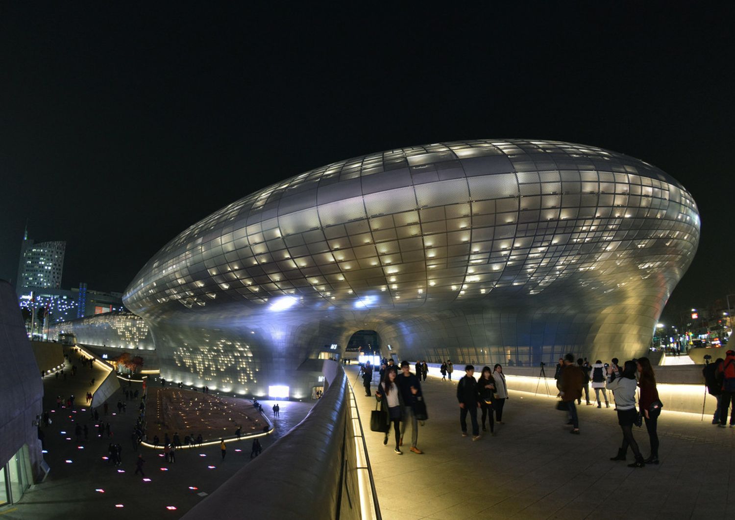 Il Dongdaemun design Plaza, chiamato anche il DDP a Seul (Afp)&nbsp;