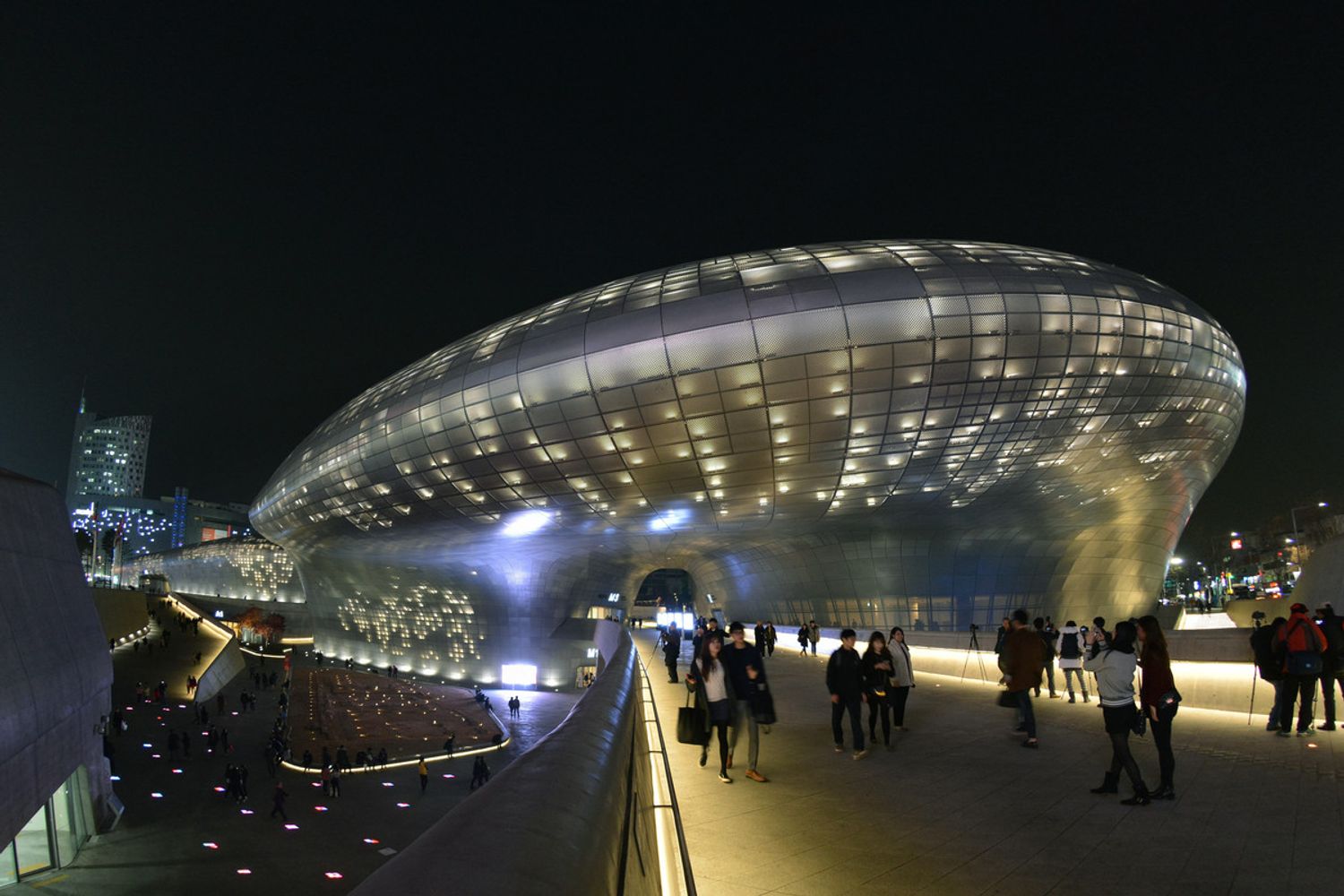 Il Dongdaemun design Plaza, chiamato anche il DDP a Seul (Afp)&nbsp;