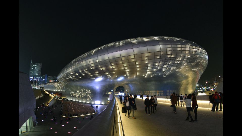 Il Dongdaemun design Plaza, chiamato anche il DDP a Seul (Afp)&nbsp;