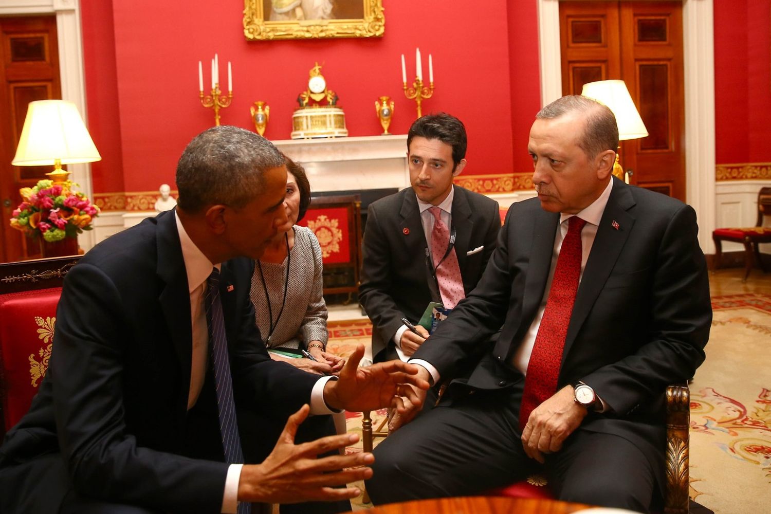 &nbsp;Obama Erdogan&nbsp;Washington Vertice sulla Sicurezza nucleare - afp