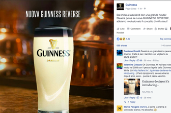 &nbsp;Pesce d'aprile - Guinness Reverse