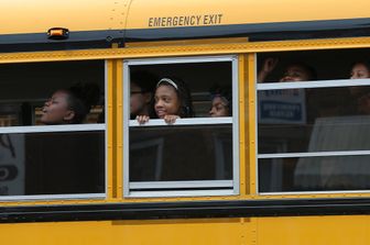 &nbsp;Scuola bus, school bus, americano