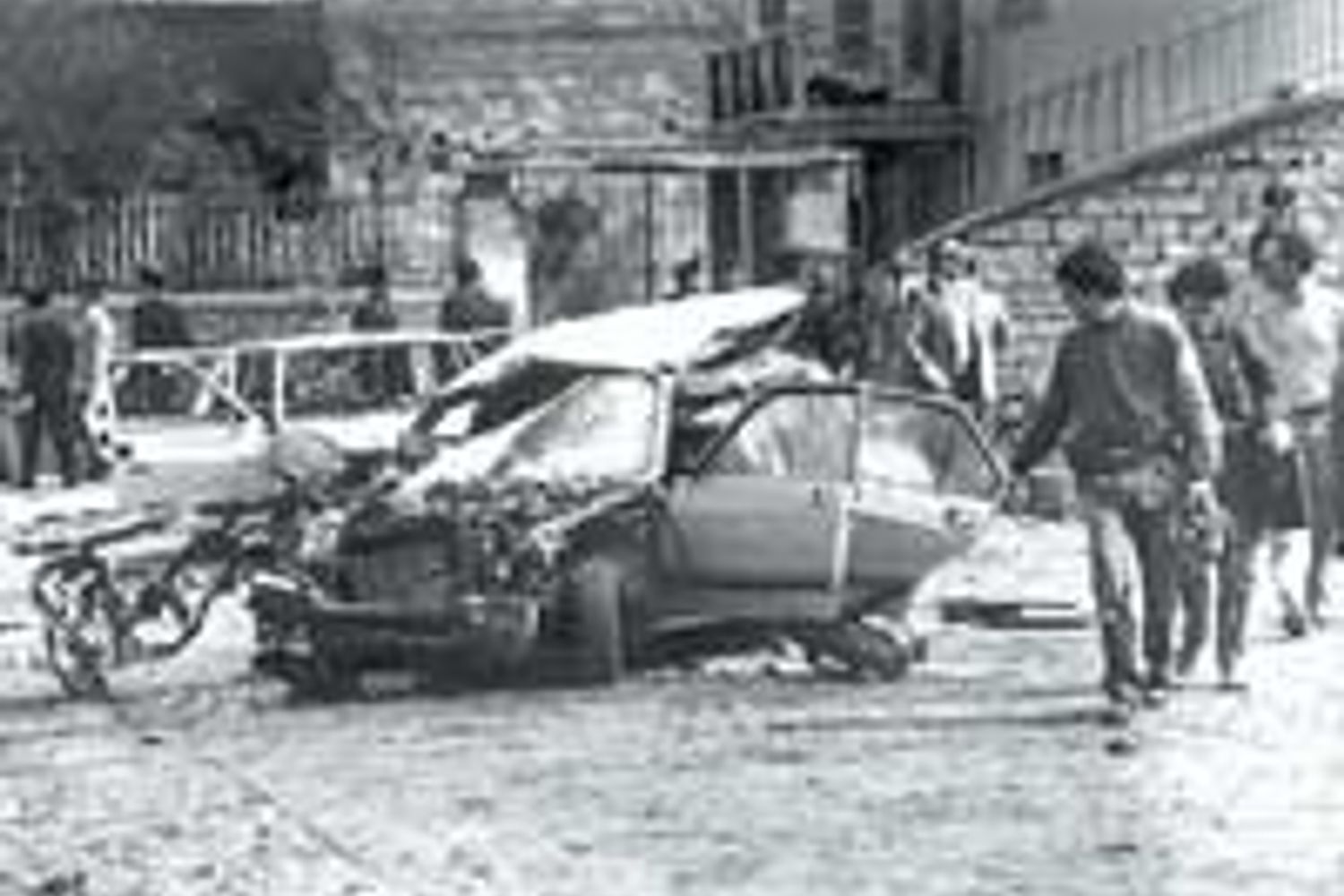 Una immagine dell'attentato di Pizzolungo&nbsp;